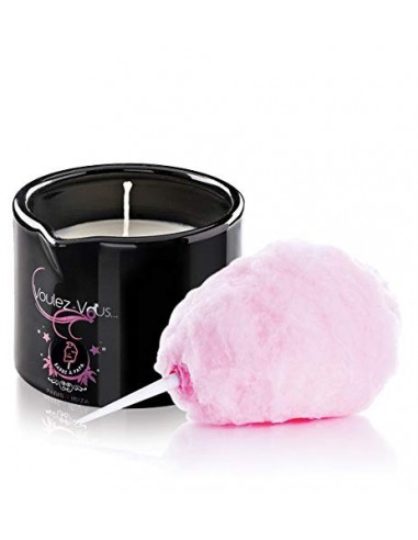 Dreamlove Voulez-Vous Vela de Masaje Algodón de Azúcar - 1 Unidad