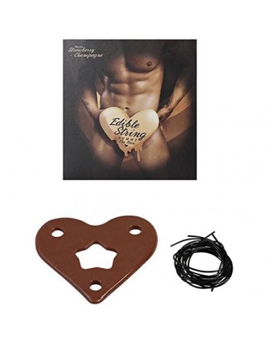 Tanga Comestible Hombre Sabor Chocolate