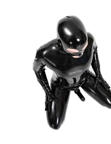 XYZY Traje de lencería de Cuero de la Laca Sexy de los Hombres Catwoman Látex Catsuit Vestido de Mono de Mono Vestido de Club