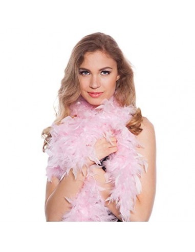 Folat - Boa de Plumas Carnaval o una Fiesta - Rosa  - 180 cm