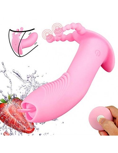 YXCX Bragas Mando Vībrādor con Control Remoto, Invisible Víbrādóres Rabbit Mujer Estīmulādòr Clítórís pừntø g Sěxó Huěvo Brag