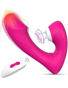 RahinFex Succiónạdor de Clítóris,Vibrạdórés Puntó G para Mujer Vibrạdór Clítóris con 8 Modos de Vibración/Juguétés Séxuạlés