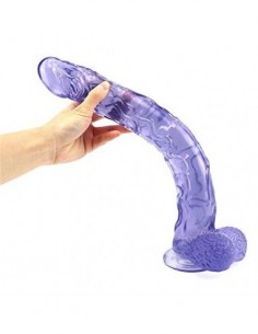 LIYYO 42cm Cønsølãdøres Mujer Gørdo Rëãlistã XXL Clǐtøris Pënës de Silicona Rëãlistãs Grandes Suaves Vëntøsã Cønsølãdør Hombr