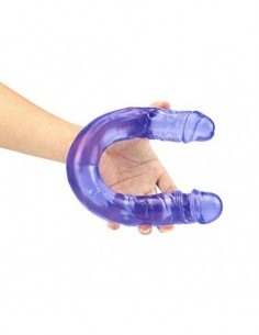 LXJ 15.15 pulgadas Réalīstic Impermeable Manos Libres Dîld≫ Femenino Dịck Body Relax Manos Plg Doble Cabeza Libre M-ášágē Va