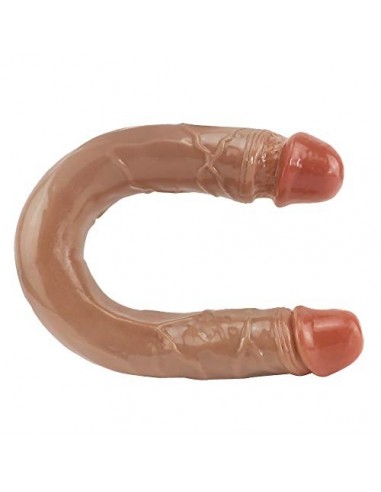 LXJ 15.15 pulgadas Réalīstic Impermeable Manos Libres Dîld≫ Femenino Dịck Body Relax Manos Plg Doble Cabeza Libre M-ášágē Va