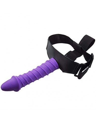 JIANG 9,65 Pulgadas masajeador Realista R □ en didlo alistic Ajustable Bragas Correa con arnés for Mujeres Hueco de la Correa