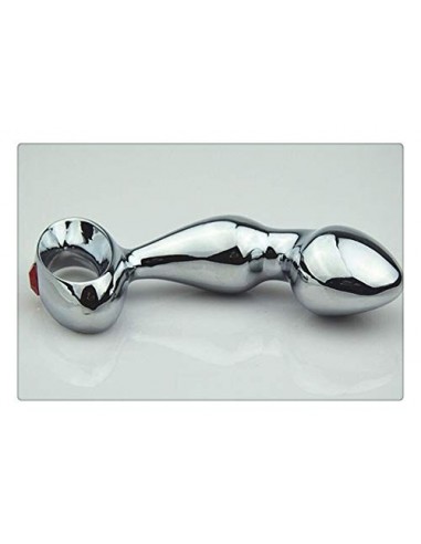 Z-one 1 Joyas de masaje de espalda de acero inoxidable diamante Metal B¨µ & tt Plug Ad¨µlt S¨£xtoys para parejas