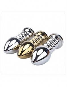 Z-one 1 1Pcs Juego de pluge de metal hecho a mano de acero inoxidable de hilo seguro enorme  dorado 
