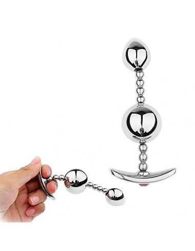 Z-one 1 Anchor Sensuality Toys para mujeres y hombres Entrenador para principiantes Parejas Joyas de metal liso