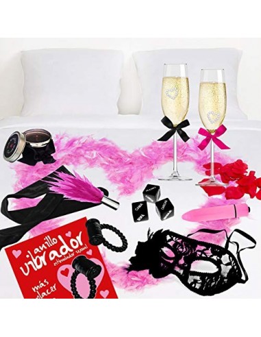 Inedit Festa Copas para Celebrar Kit erótico Strawberry Parejas traviesas Lovers je Taime Sueños Fresa Chocolate Juguetes eró