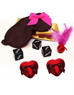 Inedit Festa Juego erótico para Parejas traviesas Kit de Regalo Sexo y sensualidad Kit Lovers LGTBIQ