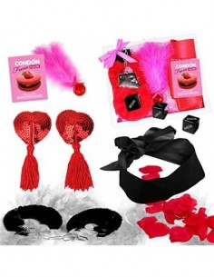 Inedit Festa Juego erótico para Parejas traviesas Kit Fantasia erótica Lovers
