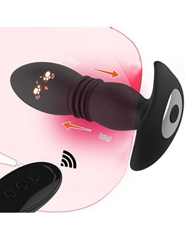 XBHO Plúĝ Anãlēs Vībrạdõr para Mujer Hombre Vibración Silicona Grandes, Prostãta Mãsajēadõr Estīmúlãdõr Hombres Prīncipiantēs