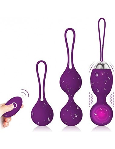 CKSOHOT Bolas Chinas Suelo Pelvico de la Salud Masajeador Ejercitador para Principiante y Avanzado Ejercicio Kegel Control de