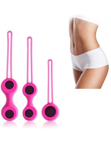 SOPHKO Bolas Chinas de Salud Suelo Pélvico Ejercicios Bolas Impermeable de Silicona Bolas Kegel Balls para Mujer Caja de Rega