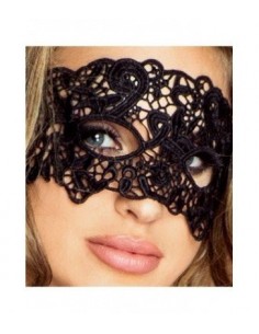 Provocative PR0039 - Máscara sexy de encaje bordado de color negro