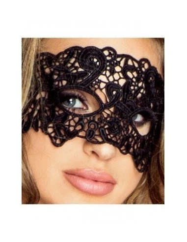 Provocative PR0039 - Máscara sexy de encaje bordado de color negro