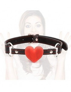 Juguete de tapón de Boca de Collar Ajustable de Silicona para Mujer