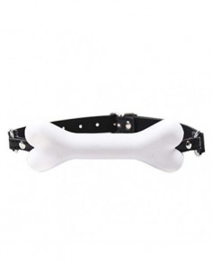 EXCEART Tapón de Boca de Cuero Hueso de Perro Tapón de Boca Bola Juego de Amante de Pareja Abridor de Boca Accesorios de Entr