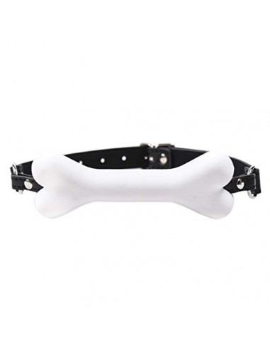 EXCEART Tapón de Boca de Cuero Hueso de Perro Tapón de Boca Bola Juego de Amante de Pareja Abridor de Boca Accesorios de Entr