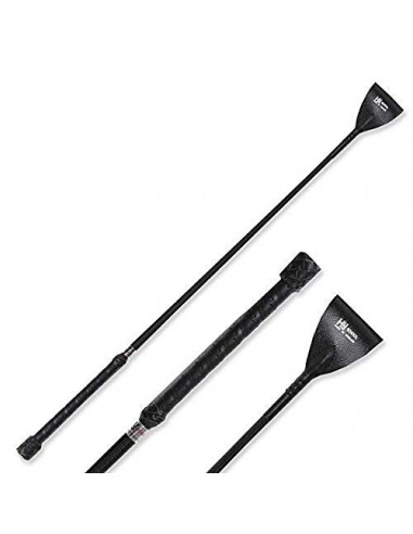 HySCHOOL - Fusta de cuero de lujo  66 cm   Negro 