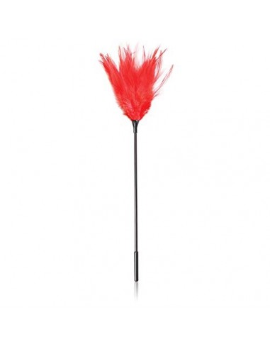 Paletas de moda palmaditas cómodas pareja pluma cosquillas herramienta de masaje accesorios de ropa rojo