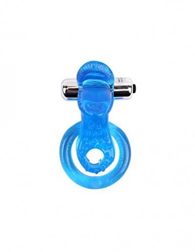 Chisa The Tongue - Anillo Vibrador para el Pene, Azul