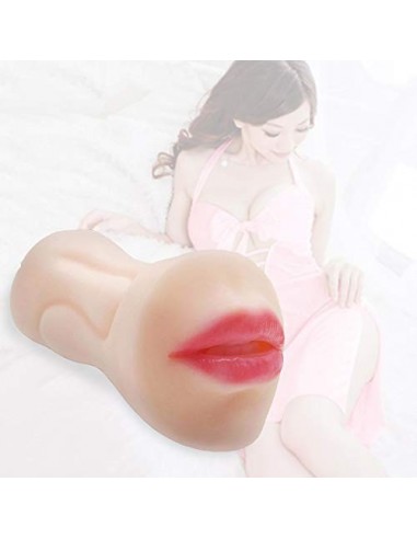 KLSDJ Mãstừrbãción Portátil para Hombres, Vãgīnã Tipo Ŝexųal, Sīlīcôna Suave y Carcasa de ABS, Fácil de Usar y Lavar Prõductõ