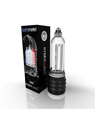 Bathmate Hydromax X40 Pen´s Ampliación de la bomba de la pluma de la ampliación de la pluma de los hombres para aumentar el t