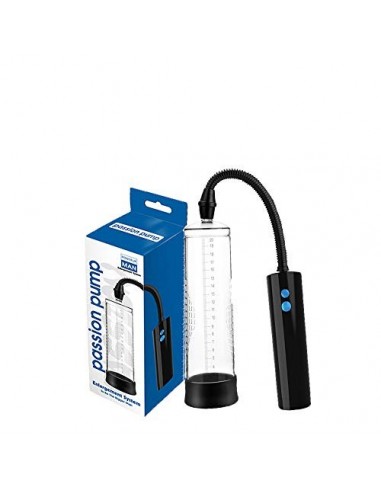 Bomba de crecimiento al vacío automática para hombre, herramienta de masaje con succión masculina, color negro