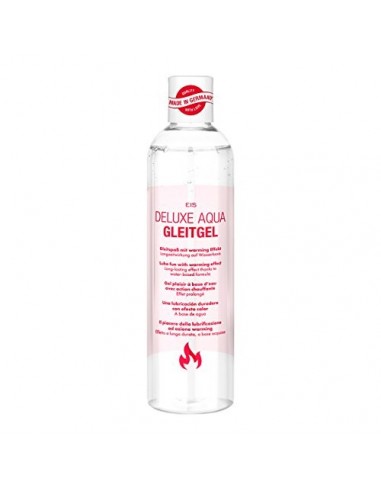 EIS, Lubricante cálido Deluxe Aqua, efecto de larga duración acuoso, 300ml