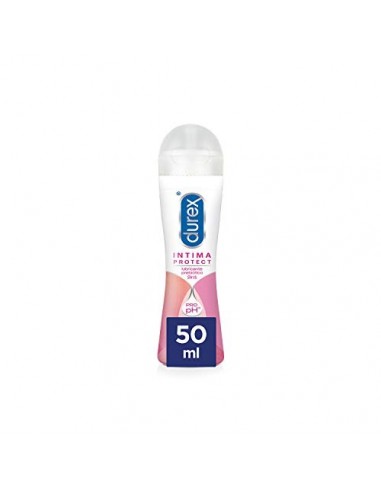 Durex Íntima Protect Lubricante Prebiótico 2In1, Fórmula Pro-Ph, Base Acuosa Y Libre De Fragancias – 50 ml