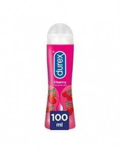 Durex Lubricante Sabor y Aroma Cereza de Base Agua - 100 ml