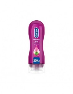 Durex Massage 2 In 1 Aloe Vera 200 Ml 1 Unidad 200 g