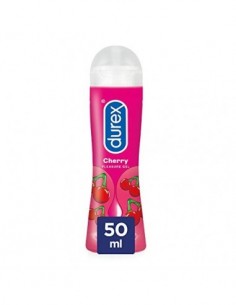 Durex Lubricante Sabor y Aroma Cereza de Base Agua - 50 ml