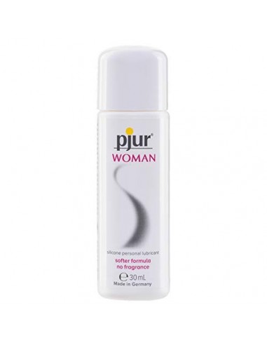 pjur WOMAN - Lubricante de silicona para mujeres - para sexo estimulante y placer duradero - ideal para piel sensible  30ml 