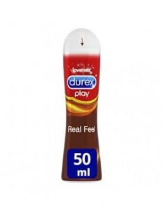 Durex Play Lubricante Real Feel de base silicona larga duración - 50 ml