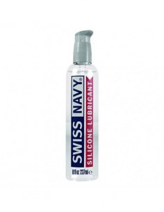 SWISS NAVY Lubricante sexual de silicona premium, 8 onzas, lubricante para hombres, mujeres y parejas. MD Science Lab