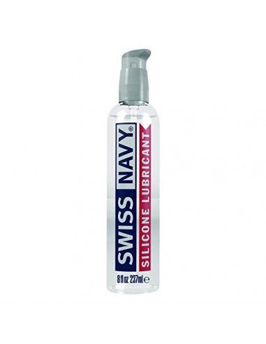 SWISS NAVY Lubricante sexual de silicona premium, 8 onzas, lubricante para hombres, mujeres y parejas. MD Science Lab
