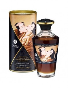 SHUNGA ACEITE EFECTO CALOR CREMA LOVE LATTE 100 ML