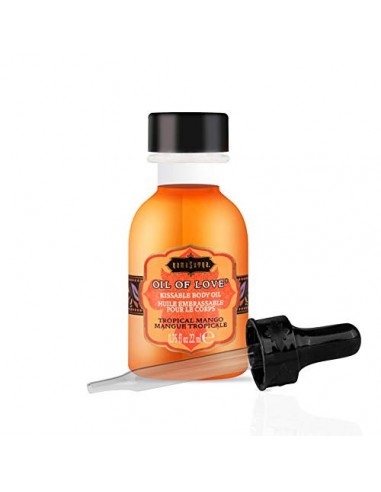 Aceites de masaje petróleo gusto Kama Sutra amo el aceite 22ml Mango tropical Aroma Comestible aceite de calentamiento juego 