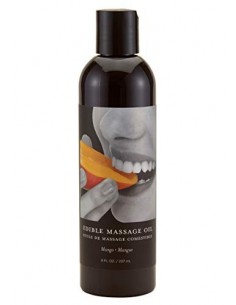 Earthly Body MSE009 Aceite de Masaje Comestible de Mango, Multicolor, 237 ml