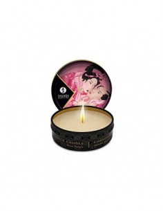 SHUNGA MINI CARESS BY CANDELIGHT VELA MASAJE ROSAS 30ML