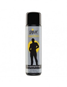 pjur superhero glide - Lubricante estimulante con ginkgo - da potencia y estimula - para todos los hombres que desean más  10
