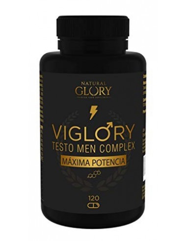 Testosterona Hombre | Potenciador Masculino | Fuerza · Energía · Rendimiento | 16 Ingredientes | 120 Cápsulas | Maca + Tribul