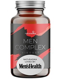 VIBOOST MEN COMPLEX: suplemento para hombres con Maca, Arginina, Ginseng, Tribulus y Zinc
