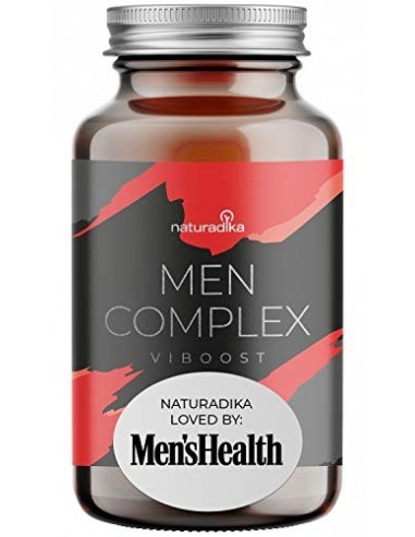 VIBOOST MEN COMPLEX: suplemento para hombres con Maca, Arginina, Ginseng, Tribulus y Zinc
