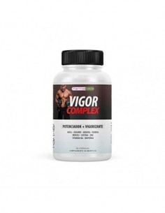 VIGOR COMPLEX | El Más Potente Booster de Testosterona | Potencia, Vigoriza y Aumenta la Resistencia Muscular | Mejora tus En