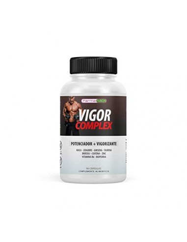 VIGOR COMPLEX | El Más Potente Booster de Testosterona | Potencia, Vigoriza y Aumenta la Resistencia Muscular | Mejora tus En