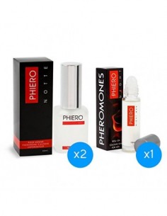 2 Phiero Notte + Phiero Night Man: Perfumes con feromonas para hombre